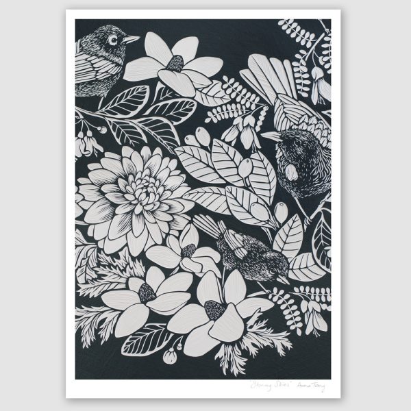 Stormy Skies : A3 Art Print