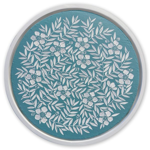 Manuka Teal : 30cm Round