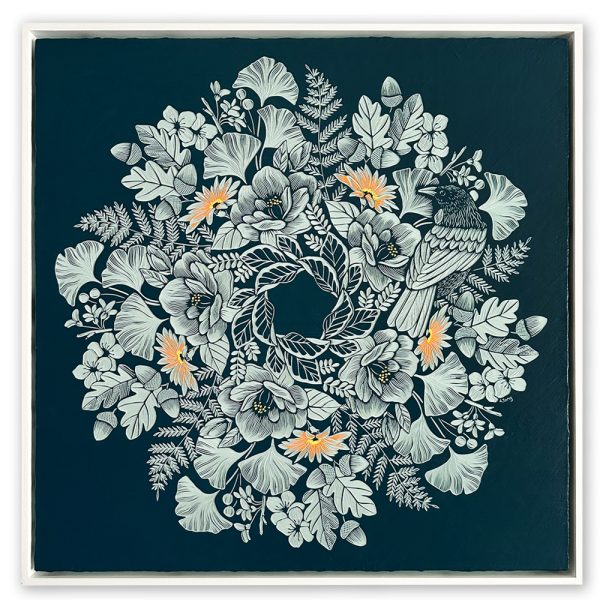 Every Day : 76cm Square, Framed