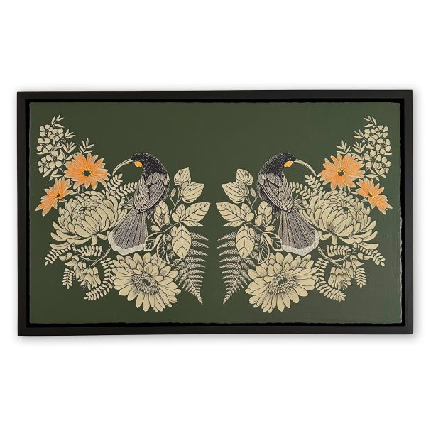Ancestors : 85cm x 53.5cm, Framed